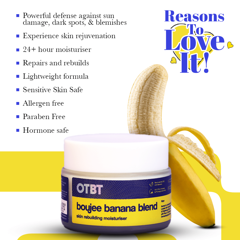 Boujee Banana Blend  Repairing Moisturiser