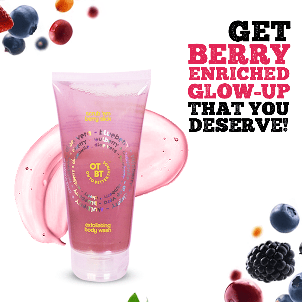 Scrub’em Berry Slick-Exfoliating Body Wash