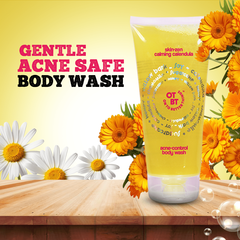 SKIN-ZEN Calming Calendula Acne-Control Body Wash